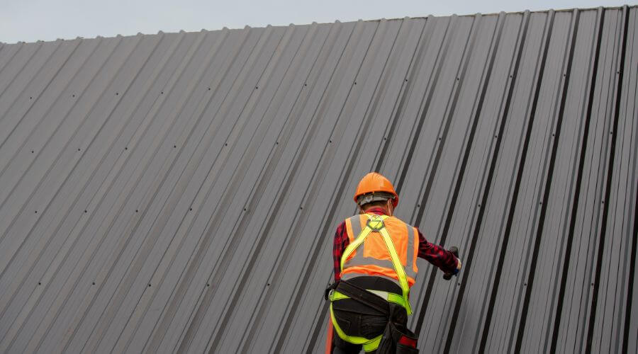 Professional metal roof installation in Yutan, NE